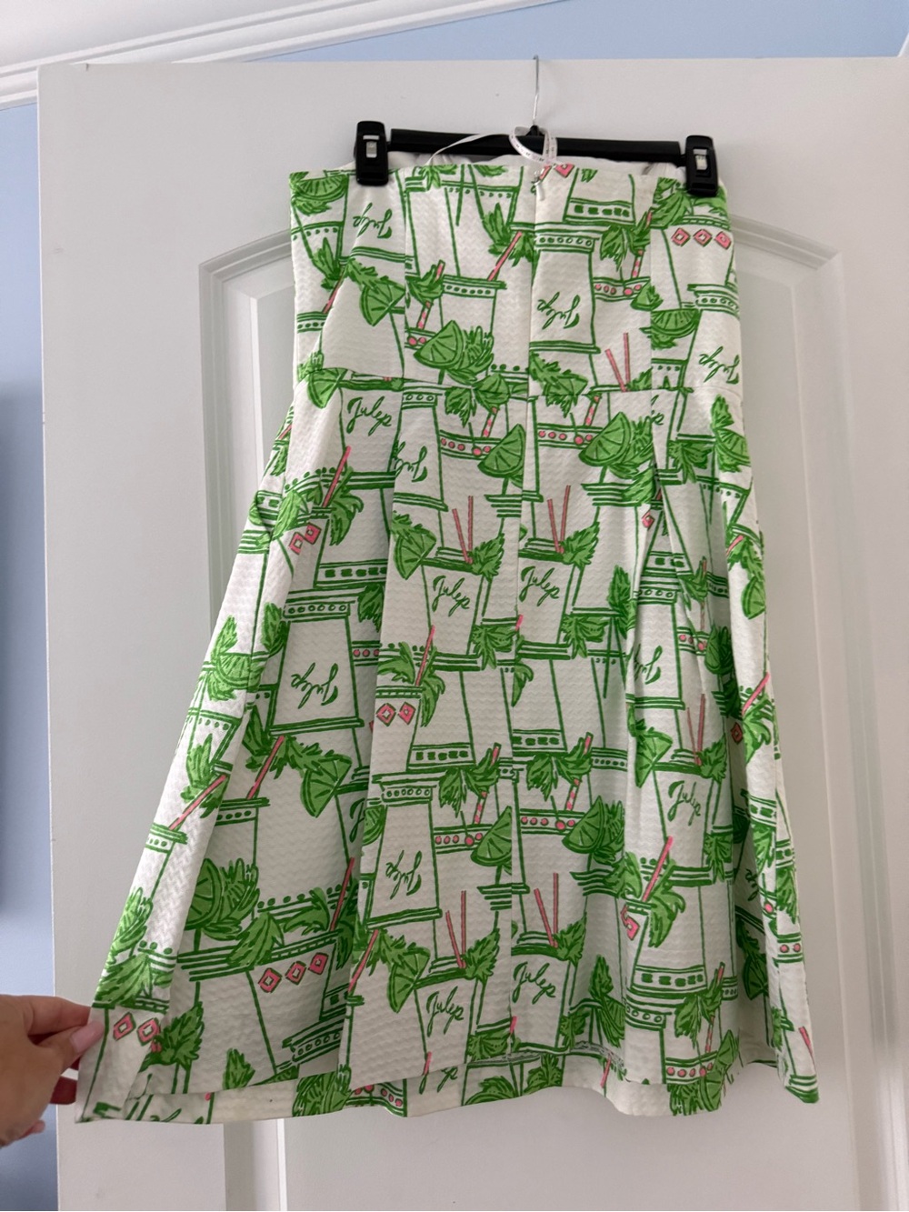 Lilly Pulitzer, Mint Julip (Holy Grail) Strapless Dress - Picture 3 of 5